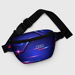 Поясная сумка Ауди Audi синива, цвет: 3D-принт — фото 2