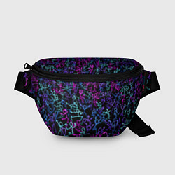 Поясная сумка Neon Rave Party, цвет: 3D-принт