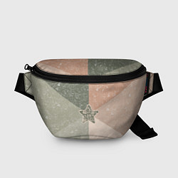 Поясная сумка Звезда на фоне АПВ 6 1 2, цвет: 3D-принт