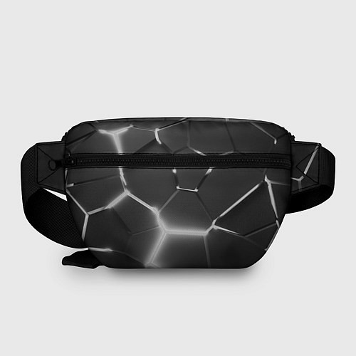 Поясная сумка AUDI GREY 3D ПЛИТЫ / 3D-принт – фото 2