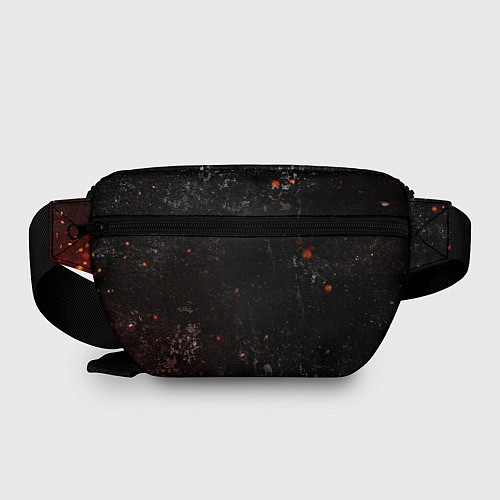 Поясная сумка BERSERK LOGO GRUNGE RED / 3D-принт – фото 2