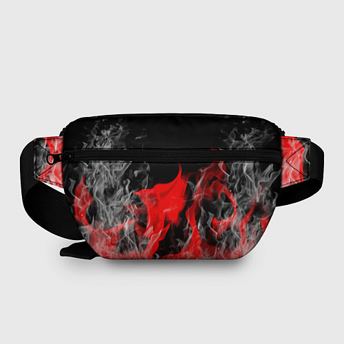 Поясная сумка Чёрный клевер: Пламя / 3D-принт – фото 2
