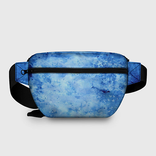 Поясная сумка Красочная синева / 3D-принт – фото 2