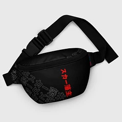 Поясная сумка SCARLXRD JAPAN STYLE ИЕРОГЛИФЫ, цвет: 3D-принт — фото 2