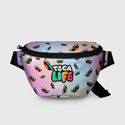 Поясная сумка Toca Life: Smile Logo, цвет: 3D-принт