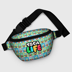 Поясная сумка Toca Boca logo Тока Бока Рита, цвет: 3D-принт — фото 2
