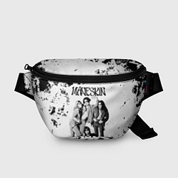 Поясная сумка Maneskin Монэскин, рок - группа, цвет: 3D-принт