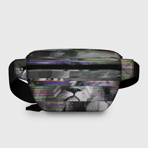 Поясная сумка Glitch lion 2020 / 3D-принт – фото 2