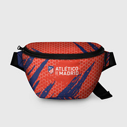 Поясная сумка Atletico Madrid: Football Club, цвет: 3D-принт