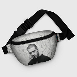 Поясная сумка Опасный Хаски, цвет: 3D-принт — фото 2