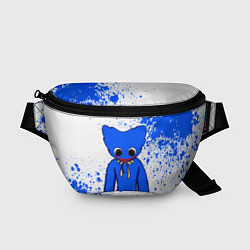 Поясная сумка POPPY PLAYTIME BLUE ИГРА ПОППИ ПЛЕЙТАЙМ ХАГГИ ВАГГ, цвет: 3D-принт