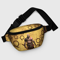 Поясная сумка God of War Kratos Год оф Вар Кратос, цвет: 3D-принт — фото 2