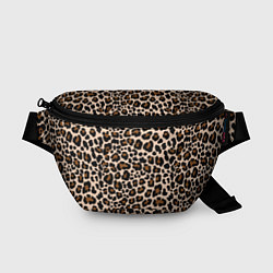 Поясная сумка Леопардовые Пятна, цвет: 3D-принт