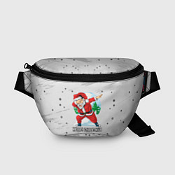 Поясная сумка Merry Christmas Santa Dabbing, цвет: 3D-принт
