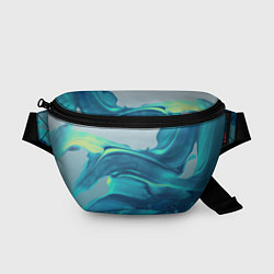 Поясная сумка Акварельные Мазки, цвет: 3D-принт
