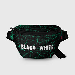 Поясная сумка BLAGO WHITE - Краски, цвет: 3D-принт