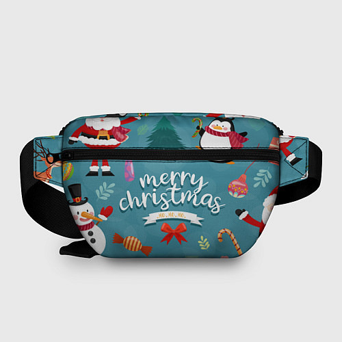 Поясная сумка Merry Christmas from Eugenia / 3D-принт – фото 2