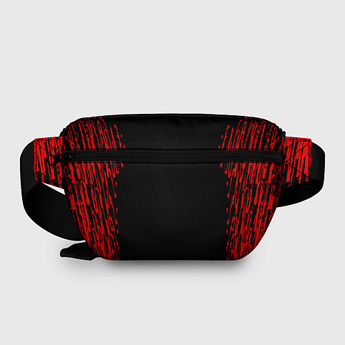 Поясная сумка God of War красные разводы / 3D-принт – фото 2