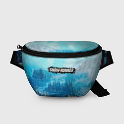 Поясная сумка SnowRunner СноуРаннер логотип