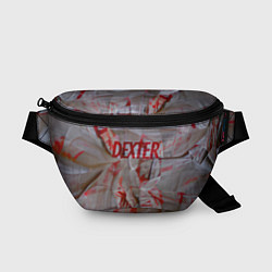 Поясная сумка Кровавая ткань, цвет: 3D-принт