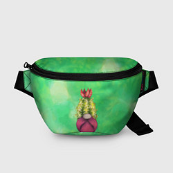 Поясная сумка Гном - кактус, цвет: 3D-принт