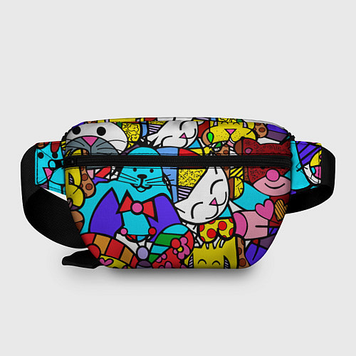 Поясная сумка Ромеро Бритто Настоящие лучшие друзья / 3D-принт – фото 2