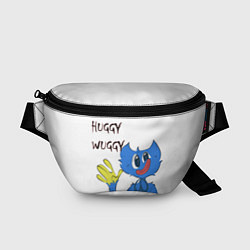 Поясная сумка Huggy Wuggy - Poppy Playtime Хагги Вагги, цвет: 3D-принт