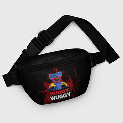 Поясная сумка 3D Хаги ваги Huggy Wuggy Poppy Playtime, цвет: 3D-принт — фото 2