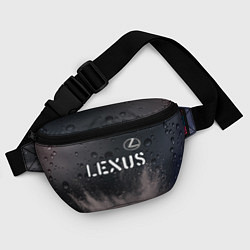 Поясная сумка LEXUS Lexus - Краски, цвет: 3D-принт — фото 2
