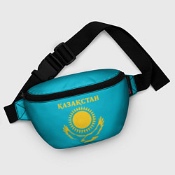 Поясная сумка КАЗАКСТАН, цвет: 3D-принт — фото 2