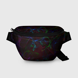 Поясная сумка CURVE NEON ABSTRACTION, цвет: 3D-принт