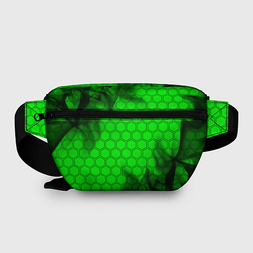 Поясная сумка MINECRAFT - Зеленый Крипер / 3D-принт – фото 2