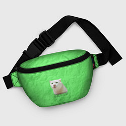 Поясная сумка Приемлемо кот мем, цвет: 3D-принт — фото 2