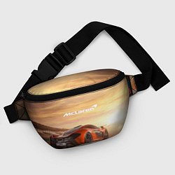 Поясная сумка McLaren - легендарная гоночная команда!, цвет: 3D-принт — фото 2
