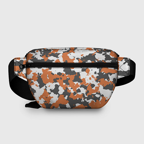 Поясная сумка Orange Camo / 3D-принт – фото 2