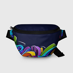 Поясная сумка Цветное граффити