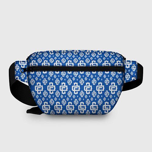 Поясная сумка Blue Pattern Dope Camo Dope Street Market / 3D-принт – фото 2