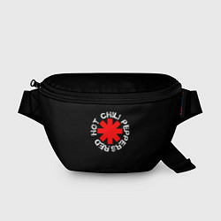 Поясная сумка Red Hot Chili Peppers Rough Logo, цвет: 3D-принт