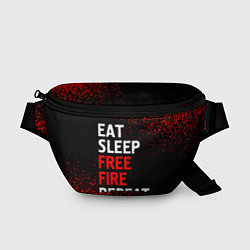 Поясная сумка Eat Sleep Free Fire Repeat Арт