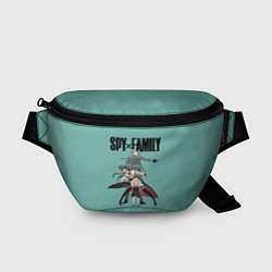Поясная сумка Spy x Family, цвет: 3D-принт