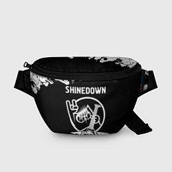 Поясная сумка Shinedown КОТ Краска, цвет: 3D-принт