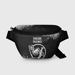 Поясная сумка Suicide Silence - КОТ - Брызги, цвет: 3D-принт