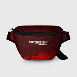 Поясная сумка MITSUBISHI Pro Racing Абстракция, цвет: 3D-принт
