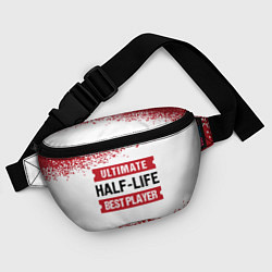 Поясная сумка Half-Life: красные таблички Best Player и Ultimate, цвет: 3D-принт — фото 2
