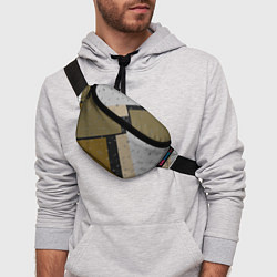 Поясная сумка Знаки DR, цвет: 3D-принт — фото 2