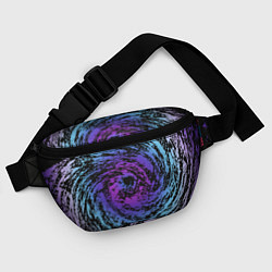 Поясная сумка Галактика Неон, цвет: 3D-принт — фото 2