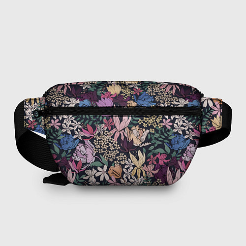 Поясная сумка Цветы Летние В Цветущем Саду / 3D-принт – фото 2
