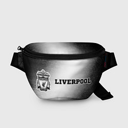 Поясная сумка Liverpool Sport на темном фоне, цвет: 3D-принт