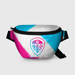Поясная сумка Leeds United Neon Gradient, цвет: 3D-принт