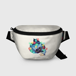 Поясная сумка Хагги Вагги с гирляндой, цвет: 3D-принт